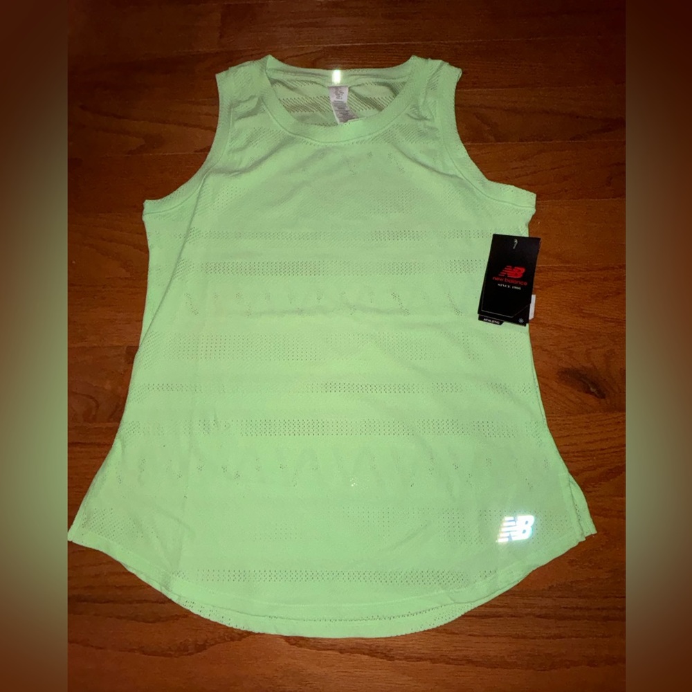 New Balance Neon Green Tank Top